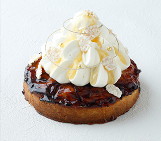 焼きりんごのタルト